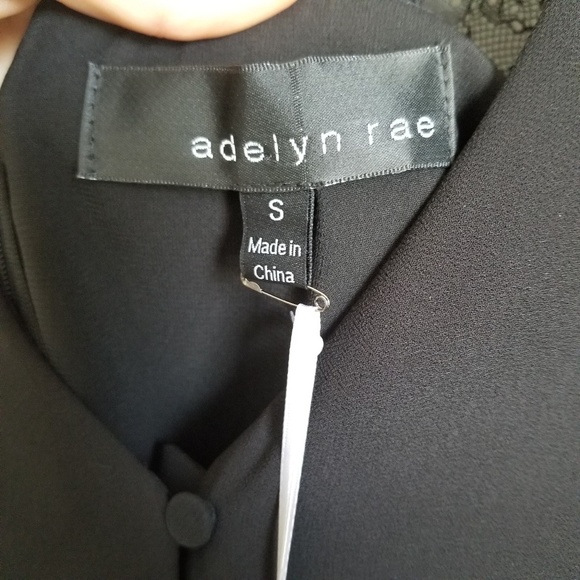 NEW Adelyn Rae Rosalie Pleated Romper - Picture 6 of 7